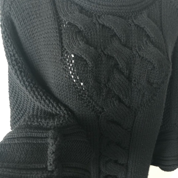 Elie Tahari Merino Wool 3/4 bell sleeve - Picture 5 of 8